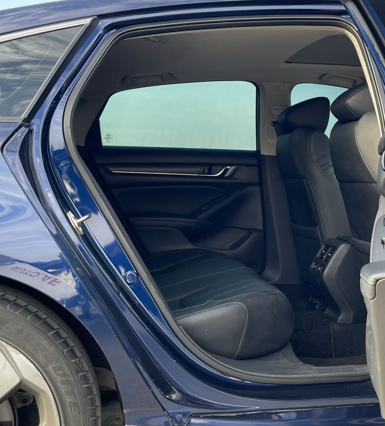 Interior / seats of Honda Accord (Luxury Sedan)