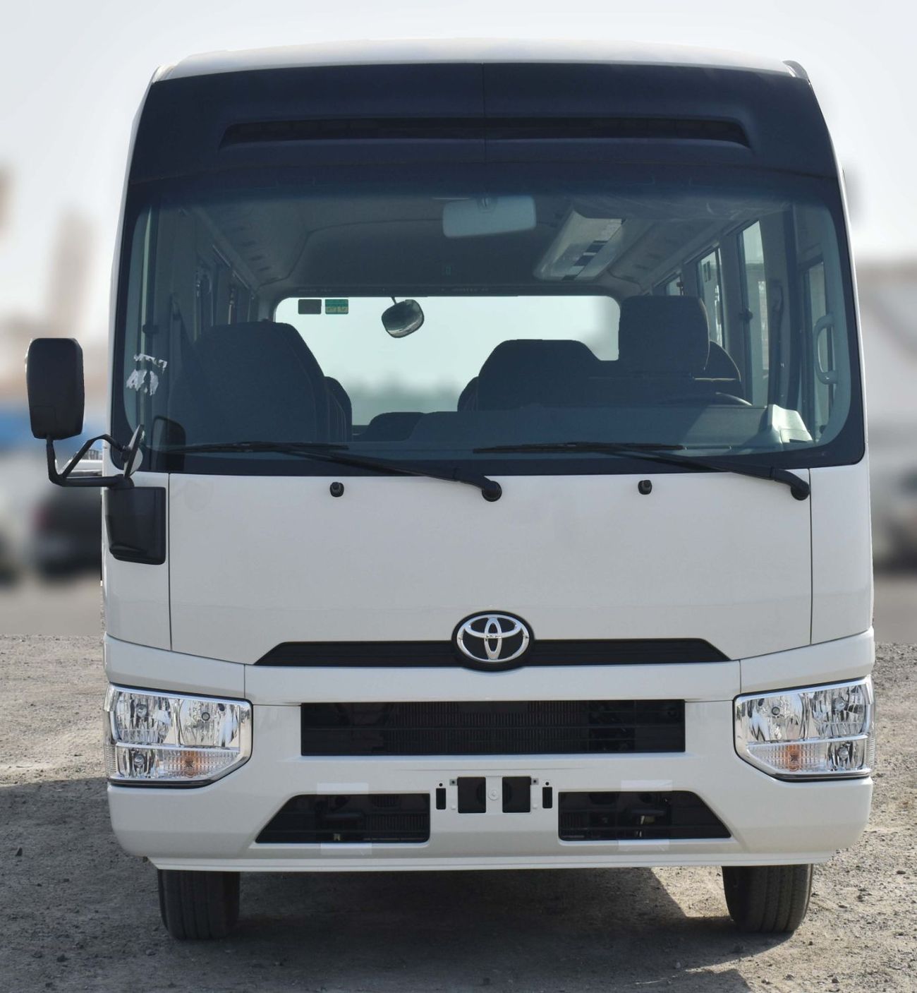Front view of Coaster Bus (Bus)