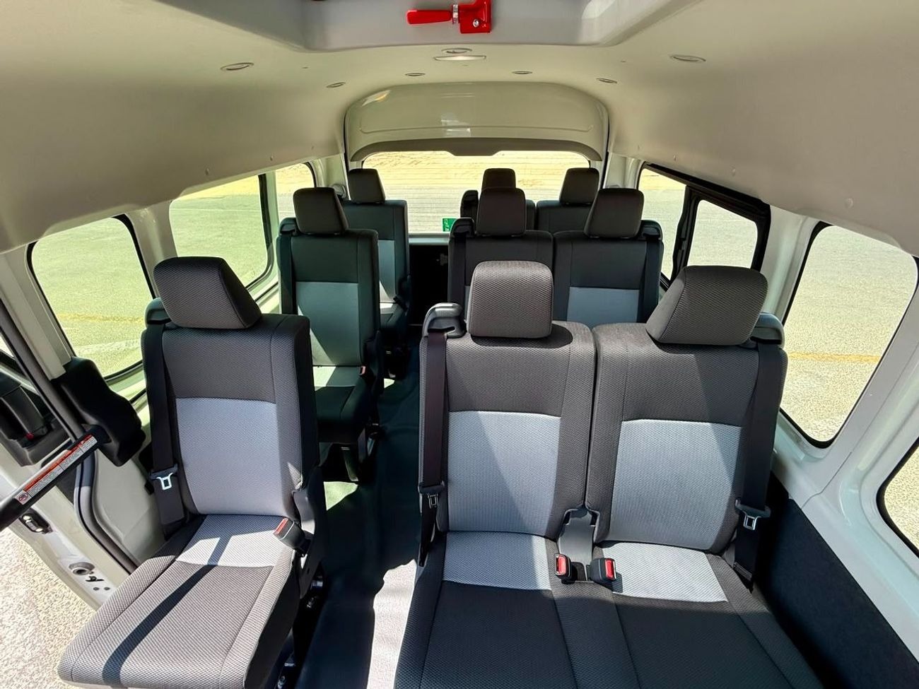Interior / seats of Toyota Hiace (Bus)