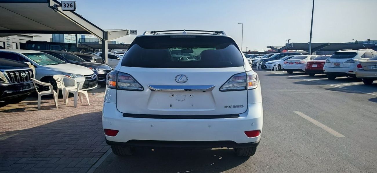 Back view of Lexus RX 350 (Luxury SUV)