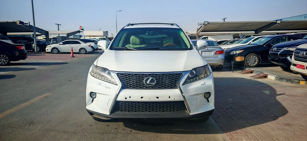 Front view of Lexus RX 350 (Luxury SUV)