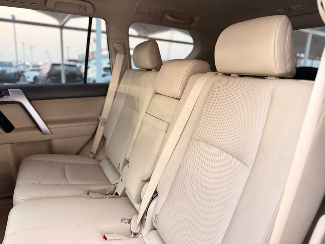 Interior / seats of Toyota Land Cruiser Prado (Luxury SUV)