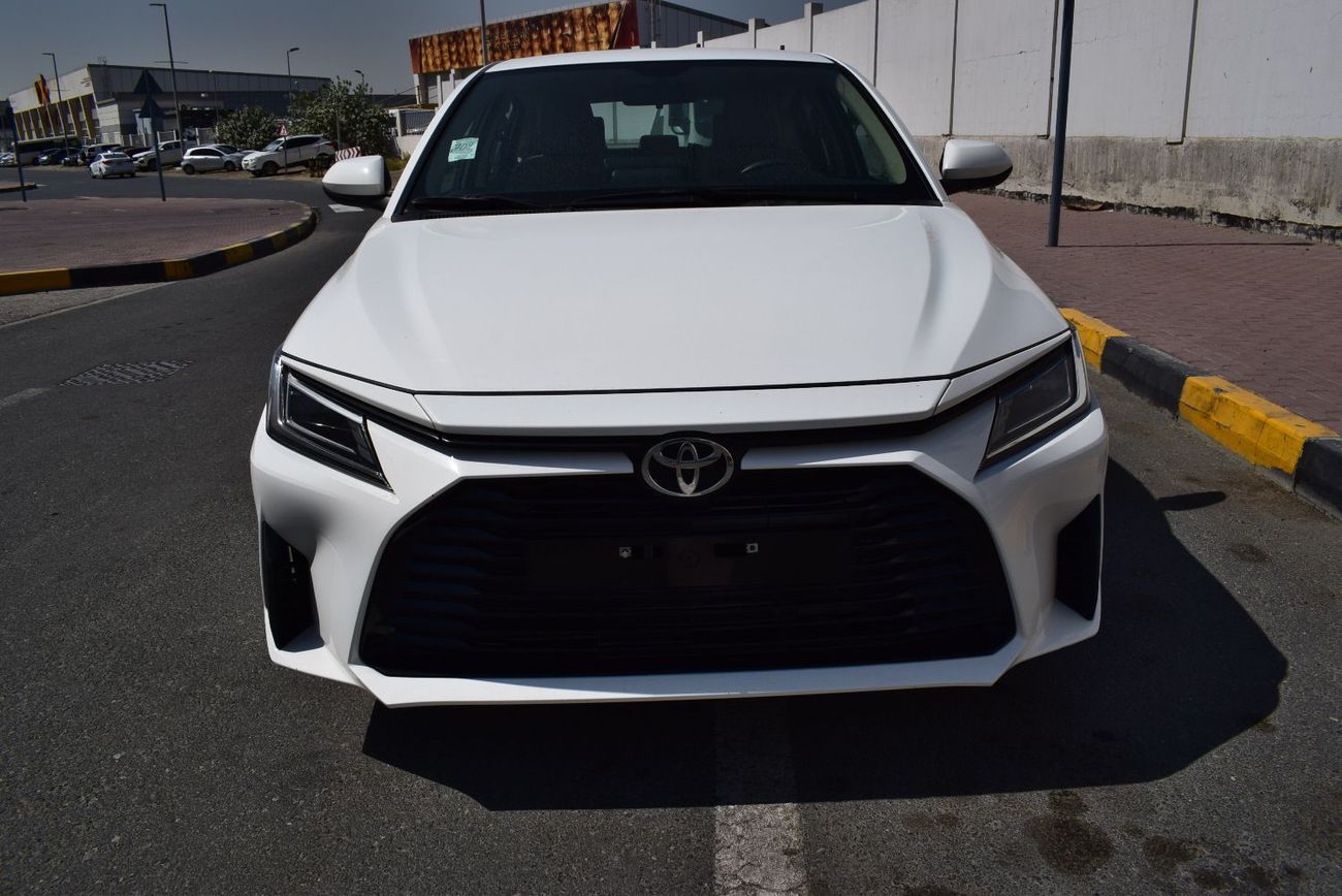 Front view of Toyota Yaris (Sedan)