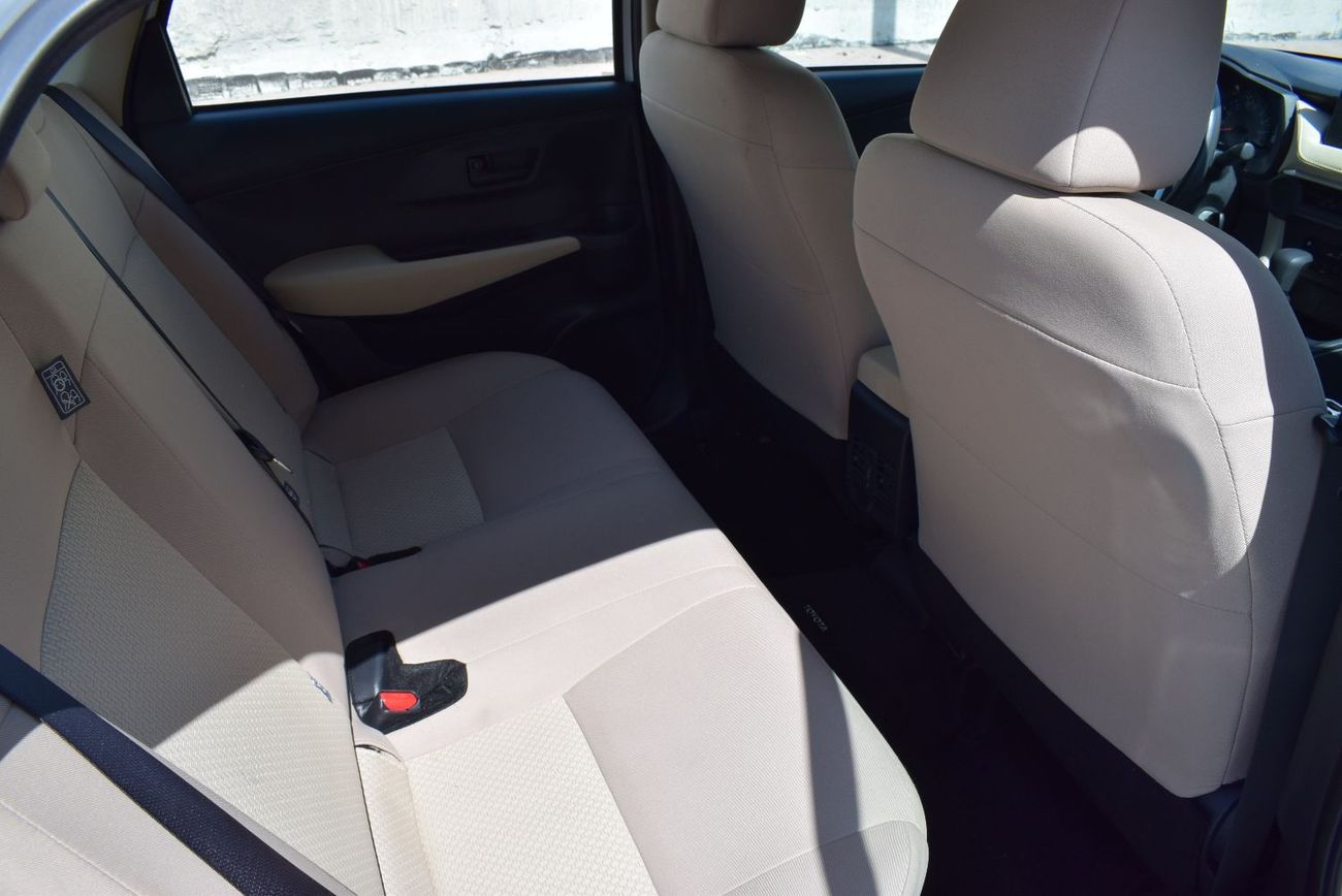 Interior / seats of Toyota Yaris (Sedan)